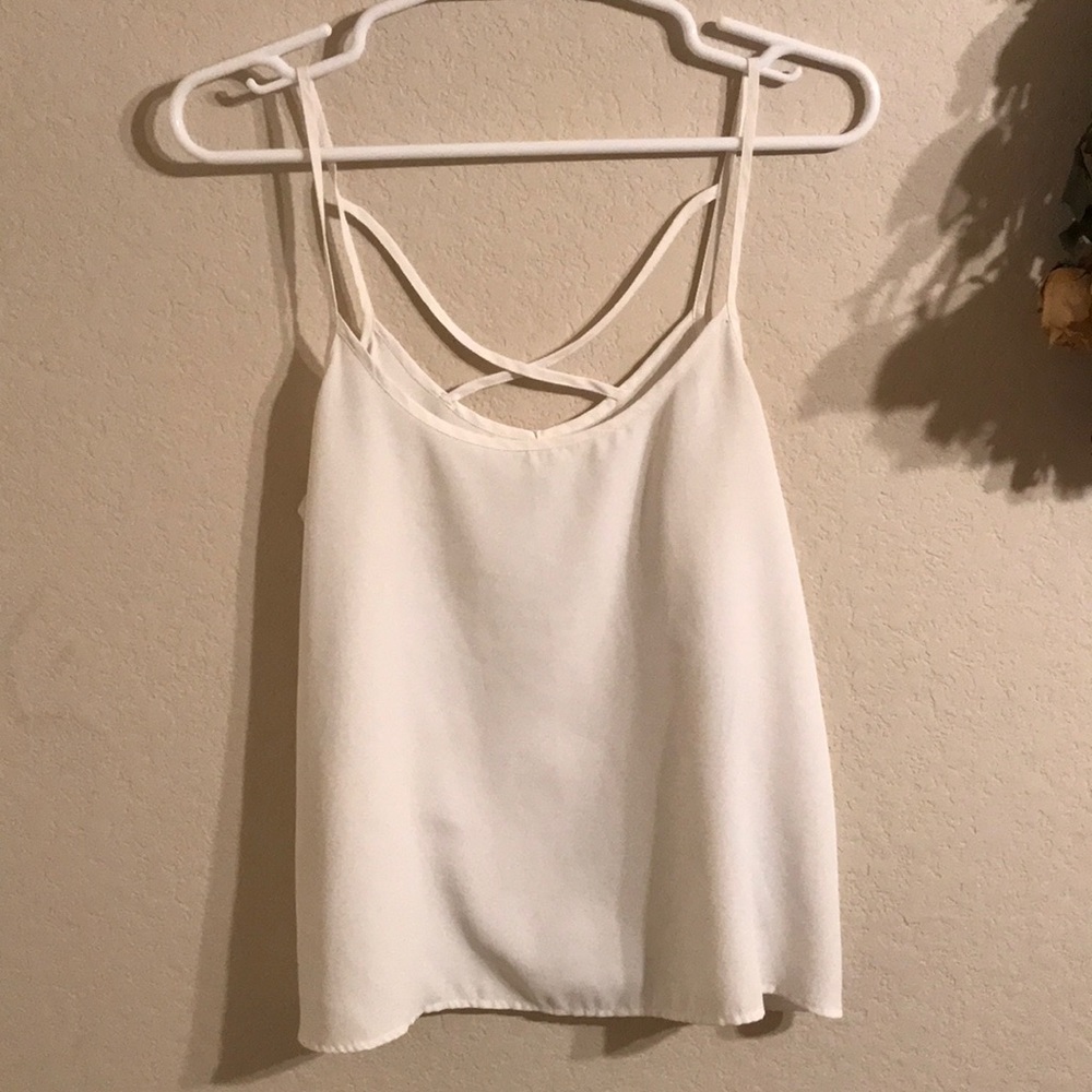 Abercrombie racer back tank top